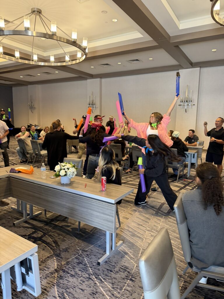 LSA team retreat game showdown